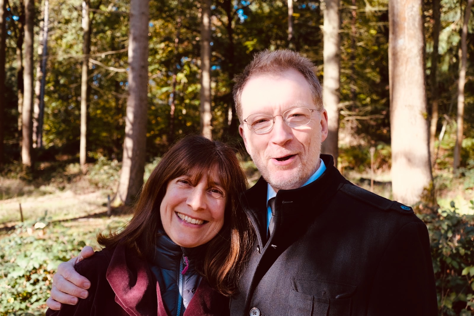 Tina with husband Pip Eastop